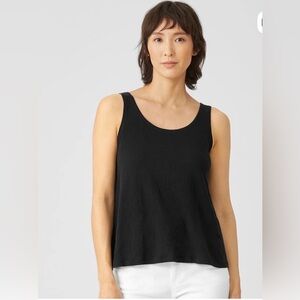 Eileen Fisher Organic linen Jersey Tank size XL